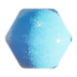 Movable Blue Motion Ball