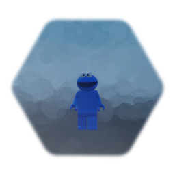 Lego cookie monster