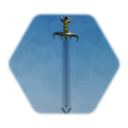 Sword with Jeweled Hilt