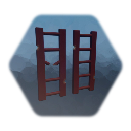 2x Ladder (with and without rung broken rung)