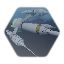 Original  Blake's 7 Liberator and the computer orac