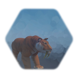 Saber Tooth Tiger or Smilodon Enemy