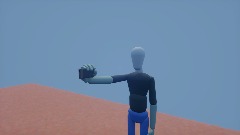 First person character with Camera