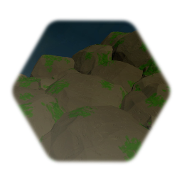 Mossy rock