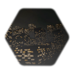 Distant city lights construction kit