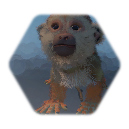 Working Monkey Quadruped Puppet