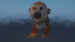 Playable Monkey Puppet