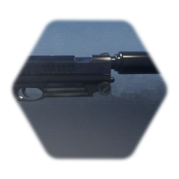 Standard Issue M7A28 Compton and Westler Heavy Combat Pistol