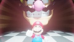 Wario Apparition eat running