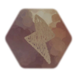 Chalk Lightning Bolt