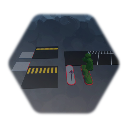 Parking lot kit UnexcitingAssetJamTemplate