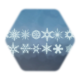 20 Unique Snowflake Paintings