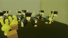 Happy tree friends with Mono vs tibe