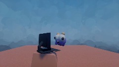 Minimoose reaction of a insanely loud video