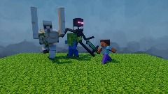 Dungeon crawler but is Minecraft style