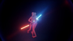 Testing Lightsaber Visuals