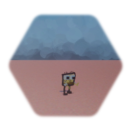 2d Spongebob (simular to the shows art style)
