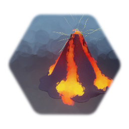 Volcanic Rupture Volcano