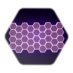 Hexagonal Glowing Pattern