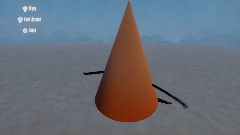 Flying cone