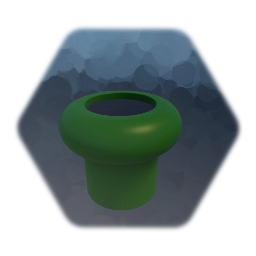 Dark Green Flower Pot
