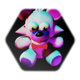 Fnaf fanmade: Funtime Foxy plushie