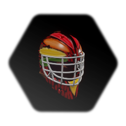 Hawks - Goalie mask