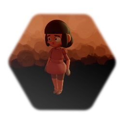 desert little girl