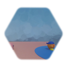 Kirby and Waddle Dee play