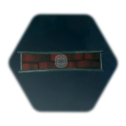 Red Decorative Panel