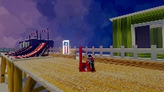 EVEL  KNIEVEL  toy motorbike, Menu.