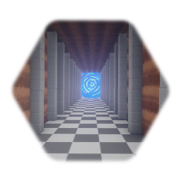 The Wario Apparition hallway