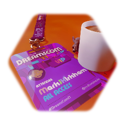 MarkJKirkham | #DreamsCom21 Lanyard