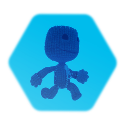 3D Sackboy with popit