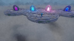 4 Door Level Select (Stone)