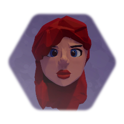 Stylized Female Head