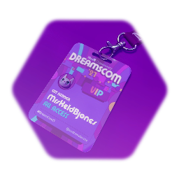 #DreamsCom21 Lanyard - MrsKeldBjones