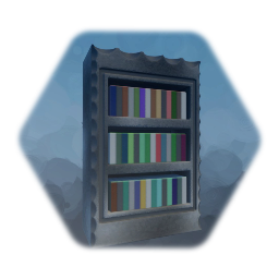 Bookshelf, Stone Carved