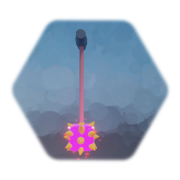 Swinging hazard cube