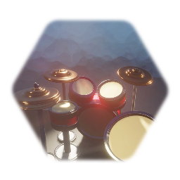 Semi Working Drum Kit