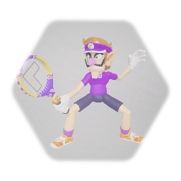 Waluigi - Mario Tennis ACES
