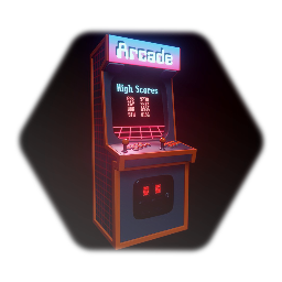 Arcade Cabinet - Grid Theme (2023 Remix)