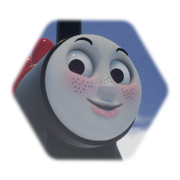 Rosie the Red Engine - Thomas Retro Edit