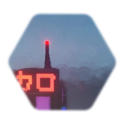 Paint Block Tall Building 1