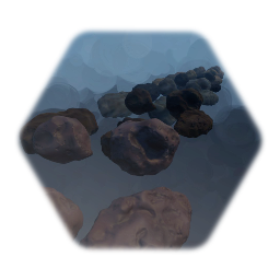 rocks and boulders