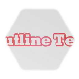 Outline Text <pink>(COLORFUL OUTLINE)