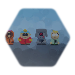 south park triple trouble models