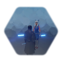 Ahsoka vs Darth Maul