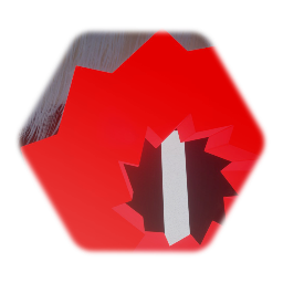 Sudden changes Teao with gun bullet