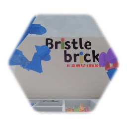 Bristle Bricks Monster.